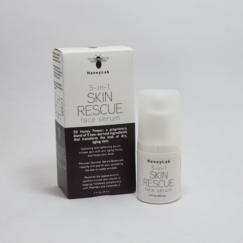 HoneyLab 5-in-1 Skin Rescue Face Serum 2 oz - Anti-aging Active Manuka Honey