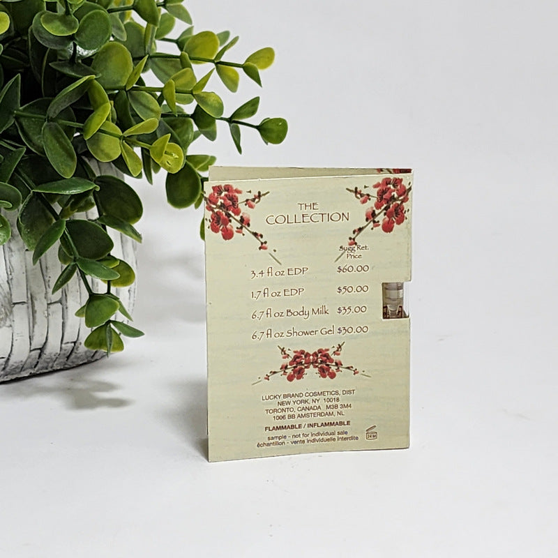 Lucky Number 6 by Liz Claiborne EDP Spray Vial SAMPLE size 0.05 fl oz / 1.5 mL