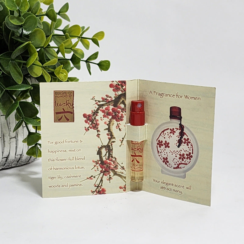 Lucky Number 6 by Liz Claiborne EDP Spray Vial SAMPLE size 0.05 fl oz / 1.5 mL