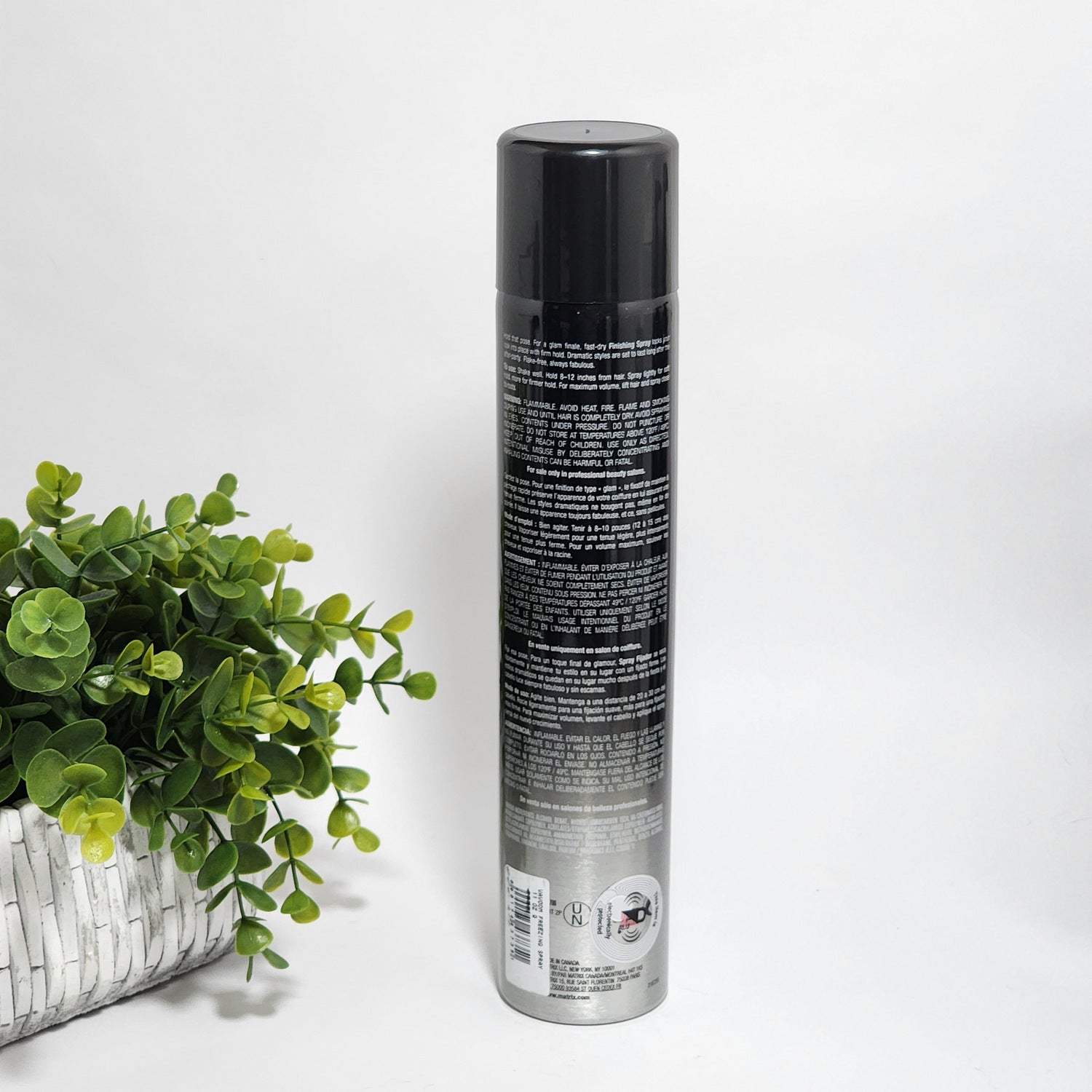 Matrix Vavoom Freezing Spray Finishing Spray Firm Extra Hold 11 oz /312g/ 365 mL