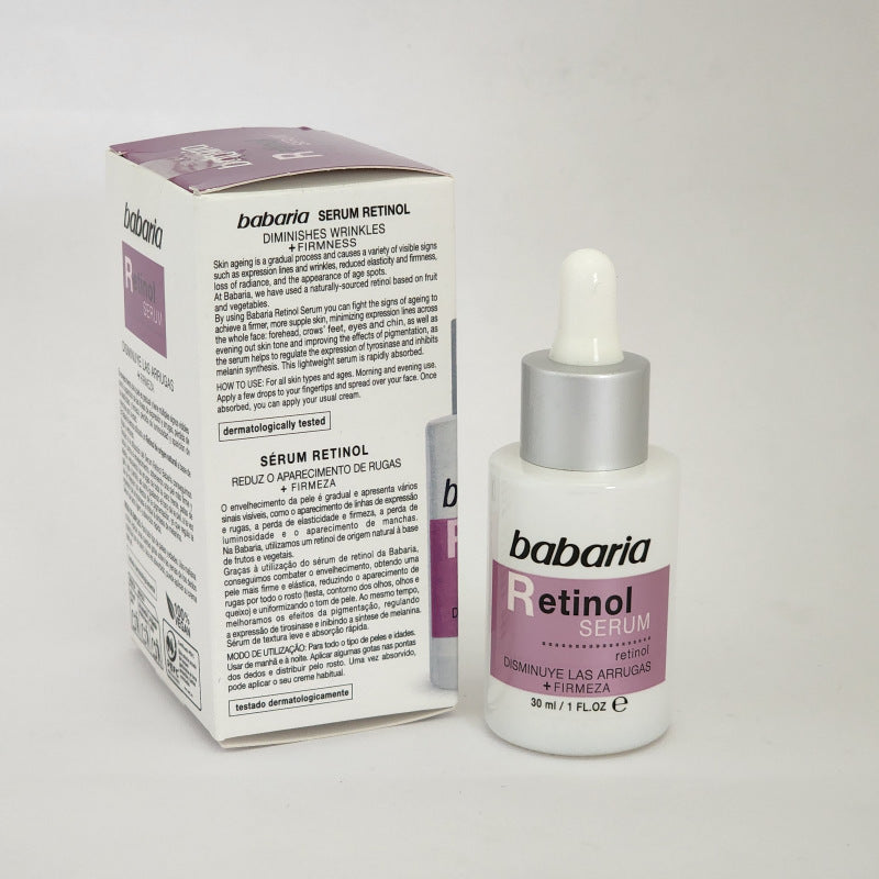 Babaria Retinol Moisturizing Face Serum Anti-wrinkle + Firmness 1 fl oz