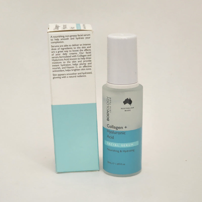 Bodyology Skin Food Collagen + Hyaluronic Acid Facial Serum Hydrating Nourishing