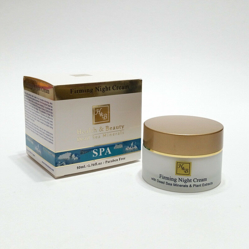 Health & Beauty Spa Powerful Firming Facial Night Cream Dead Sea Minerals 1.76 oz / 50 mL