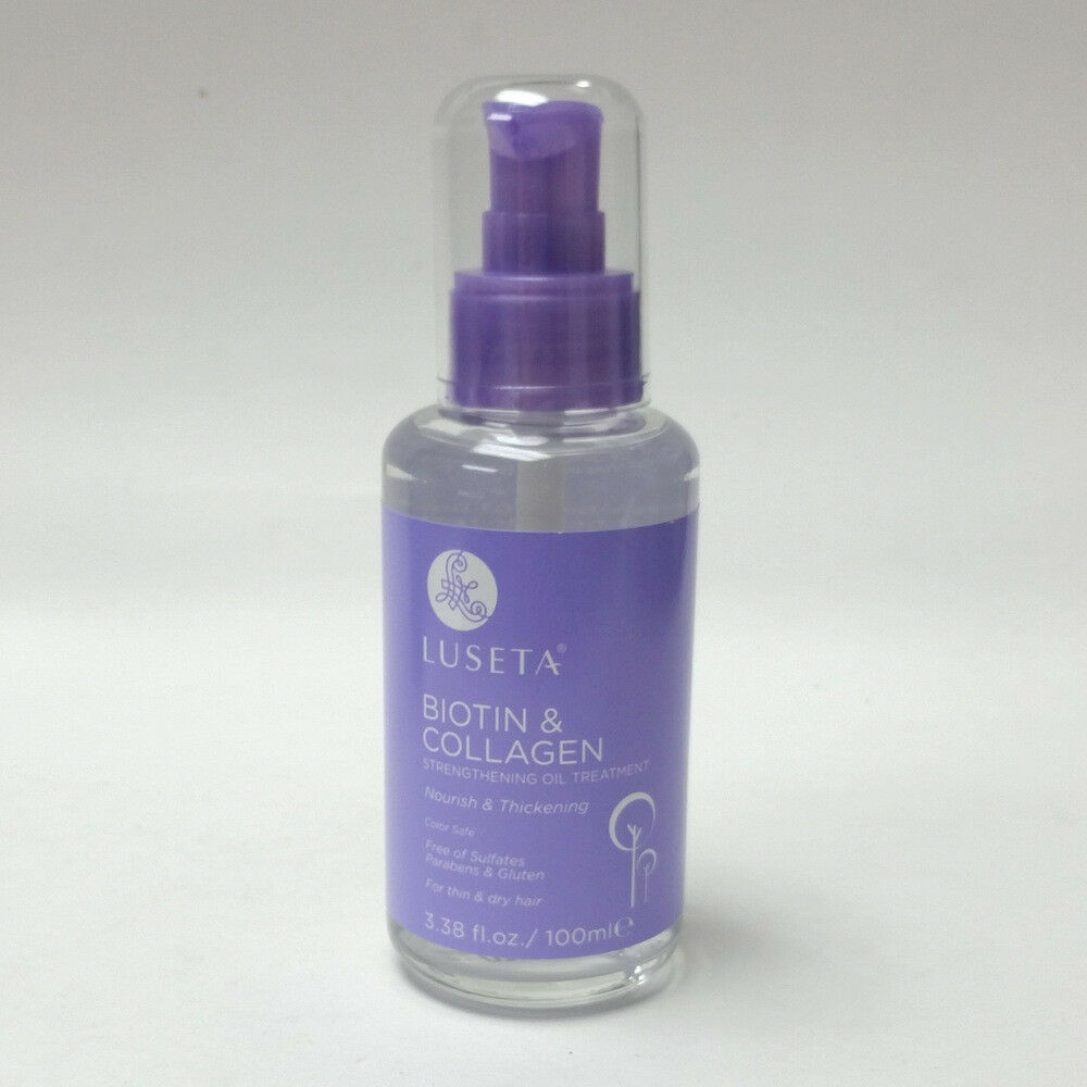 Luseta Biotin & Collagen Strengthening Oil Treatment 3.38 oz Thin Dry Hair