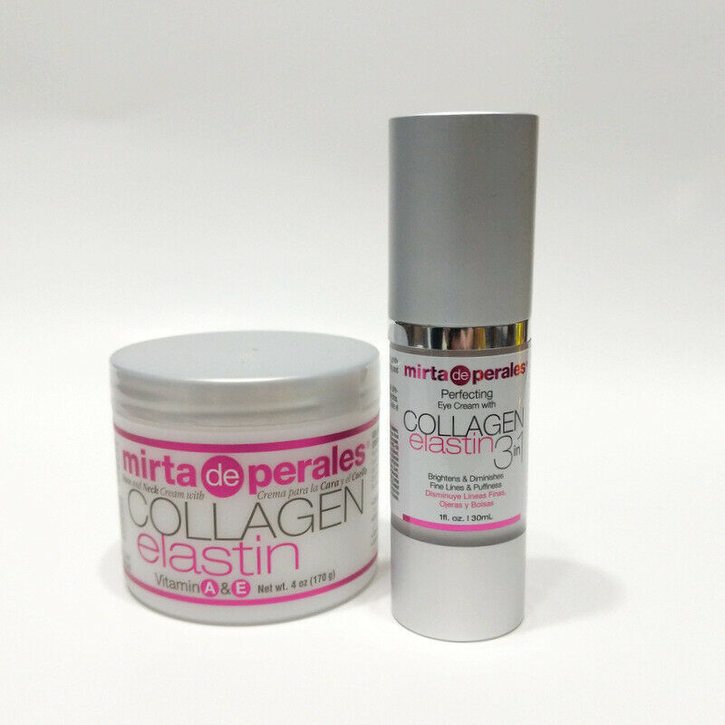 Mirta de Perales Collagen Elastin Face and Neck Cream with Eye Cream 2-Pc Set