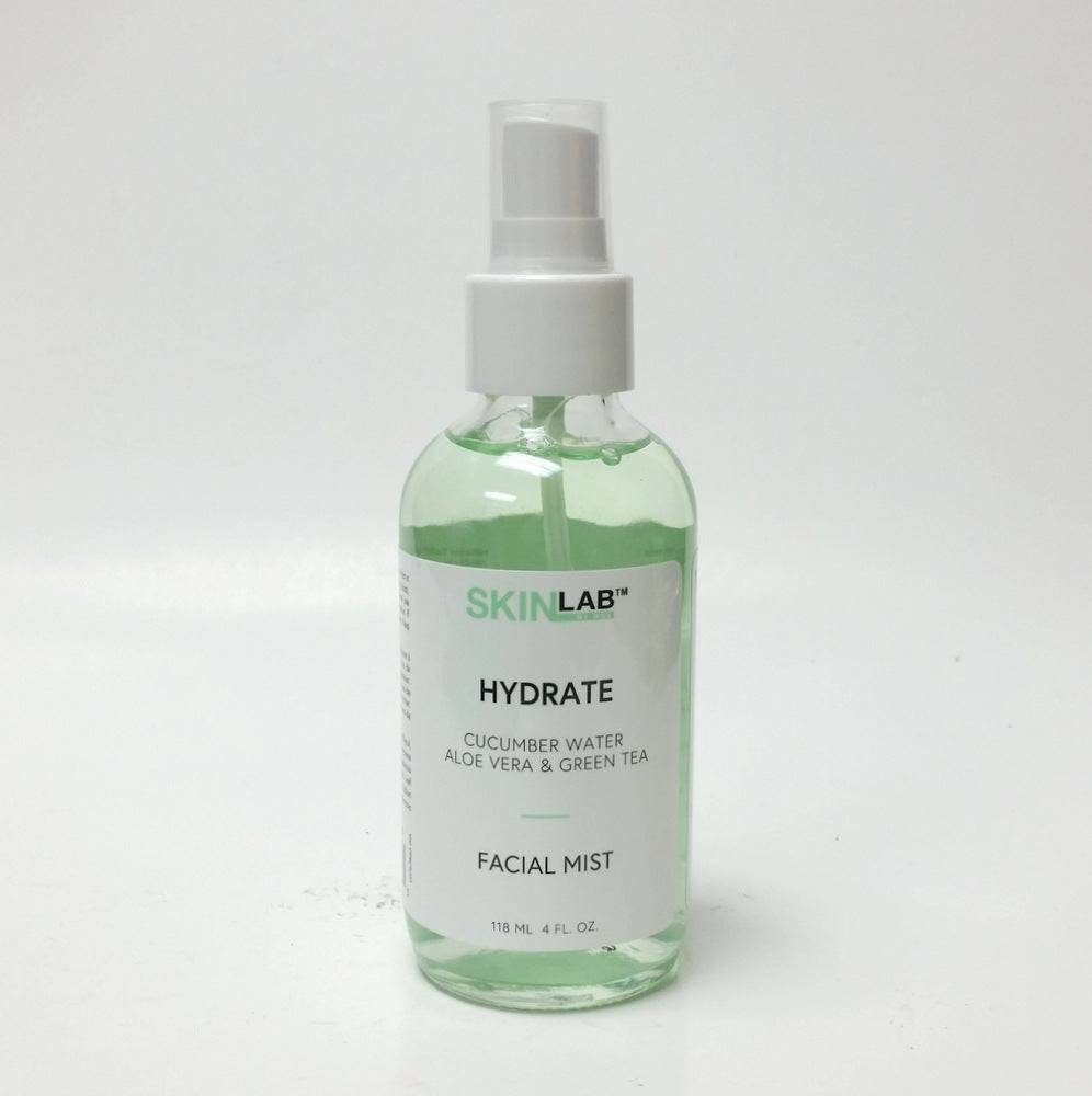 Skin Lab Cucumber Water Aloe Vera & Green Tea Hydrate Facial Mist 4 oz