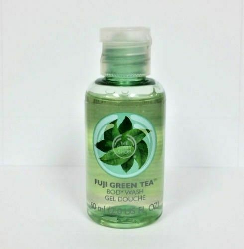 The Body Shop Fuji Green Tea Body Wash Gel 2 oz 60 mL Travel Size
