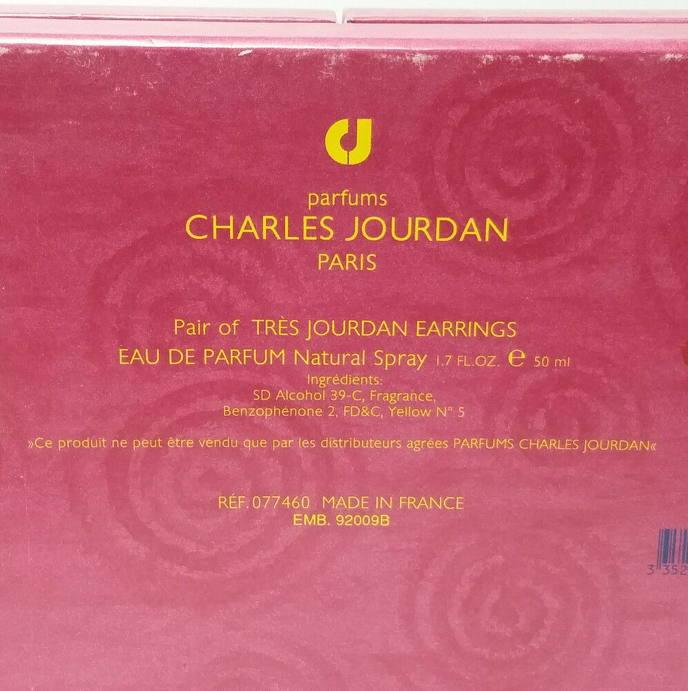 Tres Jourdan Perfume 1.7 Oz Eau De Parfum Spray Tres Jourdan Earrings