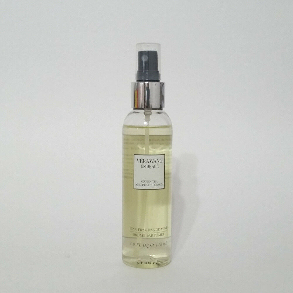 Vera Wang Embrace Green Tea and Pear Blossom Body Mist 4 oz 118 mL