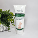 Advanced Clinicals Collagen Hand Cream for Severely Dry Chapped Hands ~ 8 fl oz