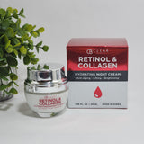 CB Clear Beauty Retinol & Collagen Hydrating Night Cream Anti-aging 1.69 fl oz