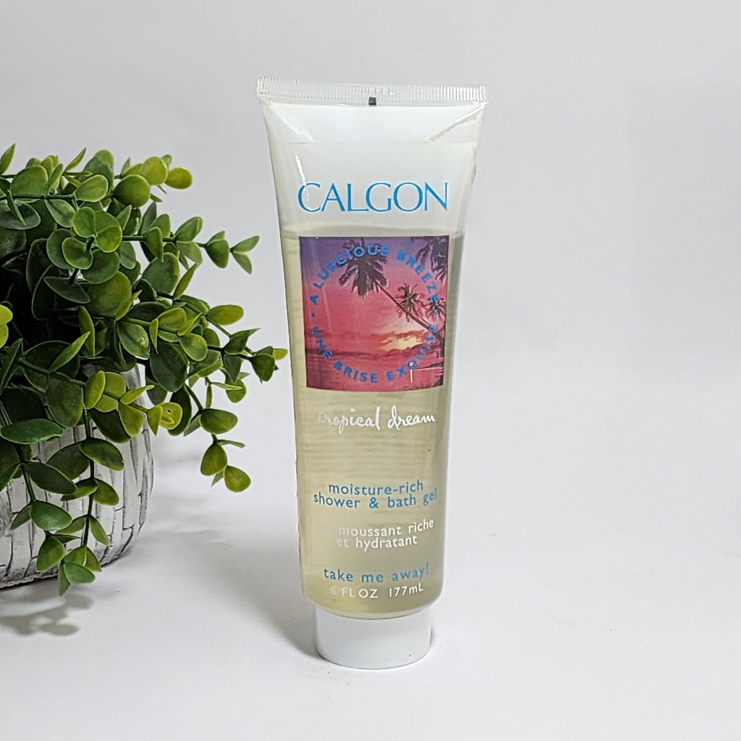 Calgon Tropical Dream Shower Bath Gel Take Me Away! A Luscious Breeze ~ 6 fl oz