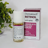 Dermatouch Retinol Anti-aging Under-Eye Roller Serum Firming Depuffing 1.75 oz