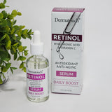 Dermatouch Retinol Hyaluronic Acid & Vitamin C Anti-aging Face Serum 1.6 oz