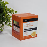 Envy Vitamin C Vitamin E Glow Boosting Facial Night Cream Anti-aging 1.69 fl oz