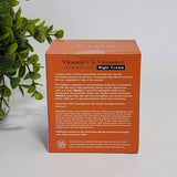 Envy Vitamin C Vitamin E Glow Boosting Facial Night Cream Anti-aging 1.69 fl oz