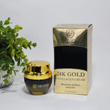 Eva St. Claire 24K Gold + Collagen Cream Illuminates & Firms Aging Skin 1.75 oz