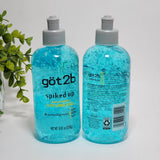 Got2B Spiked up Max-Control Styling Hair Gel Stiffen Hold 8.81 oz - Lot of 2