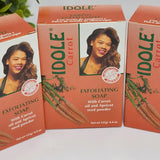 Idole Carrot Exfoliating Soap with Avocado Seed Powder 3-Pack 4.4oz (125g) each