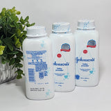 Johnson's Baby Powder Original 100 g ~ Johnson & Johnson Talc Powder ~ Lot of 3