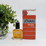 Jovan Musk After Shave / Cologne Splash for Men 0.5 fl oz Gift Box Travel Size