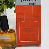 Jovan Musk After Shave / Cologne Splash for Men 0.5 fl oz Gift Box Travel Size