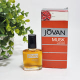 Jovan Musk After Shave / Cologne Splash for Men 0.5 fl oz Gift Box Travel Size