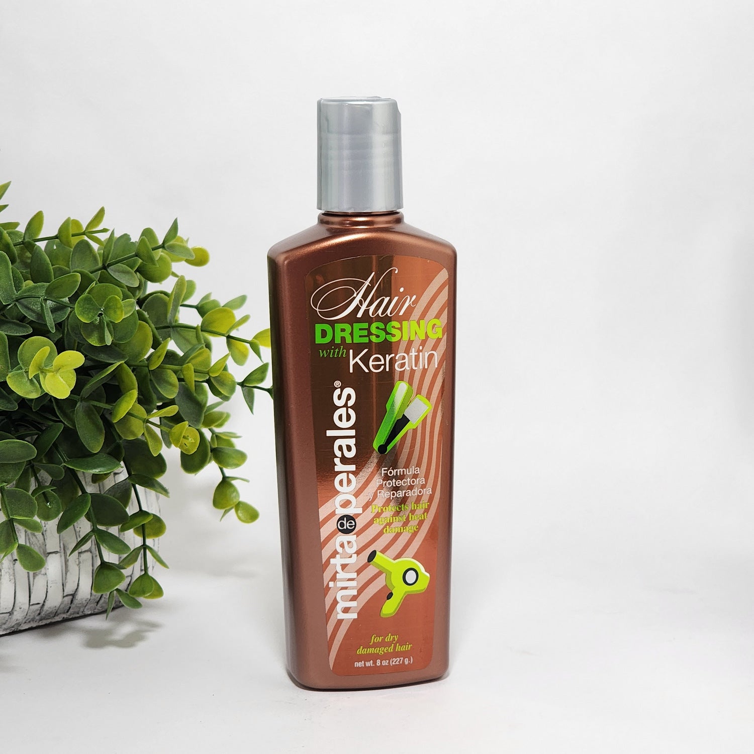 mirta de perales hair dressing cream Mirta de Perales Hair Dressing Cream with Placenta (8 oz) | Delivery Near Me