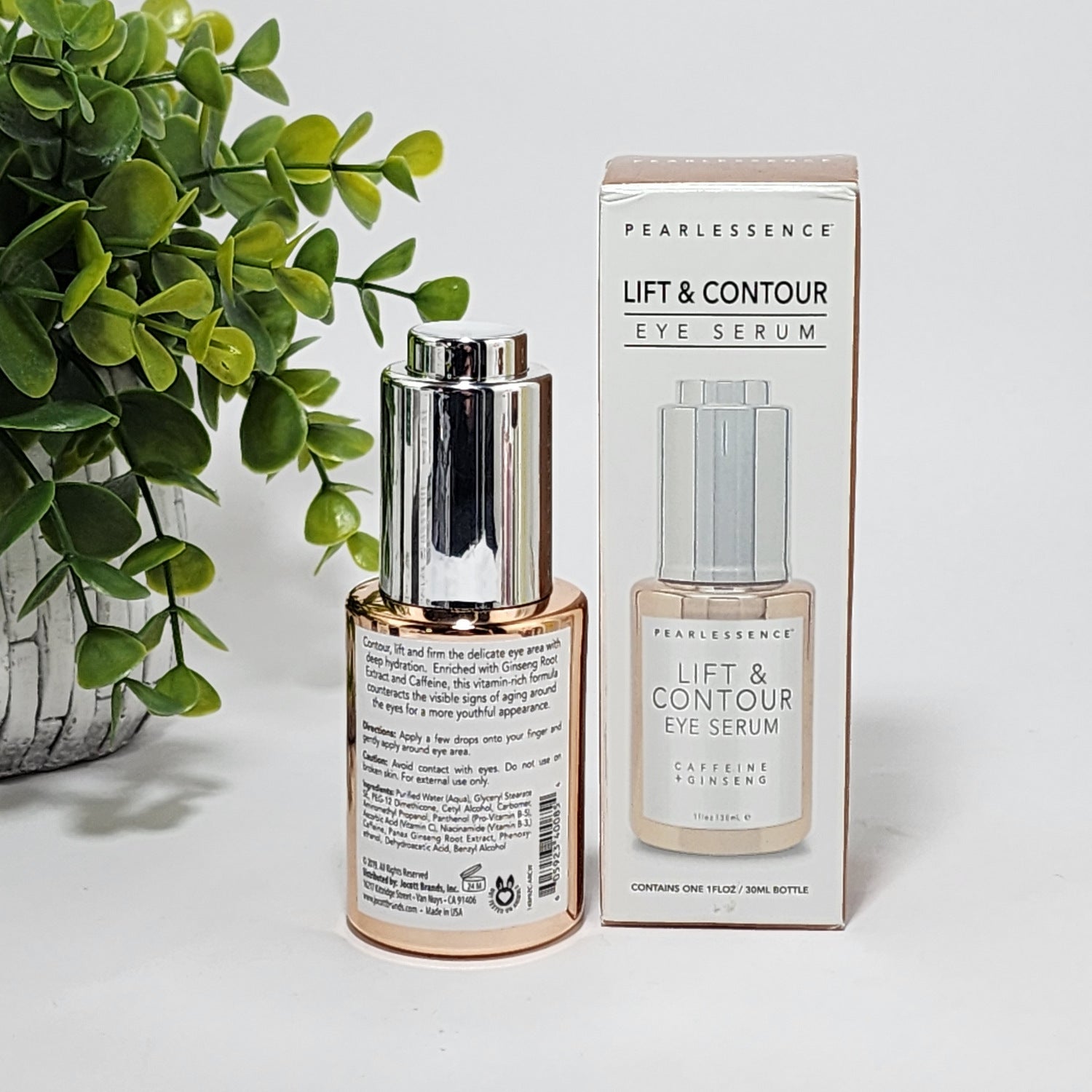 Pearlessence Lift & Contour Eye Serum Caffeine & Ginseng 1 fl oz / 30 mL