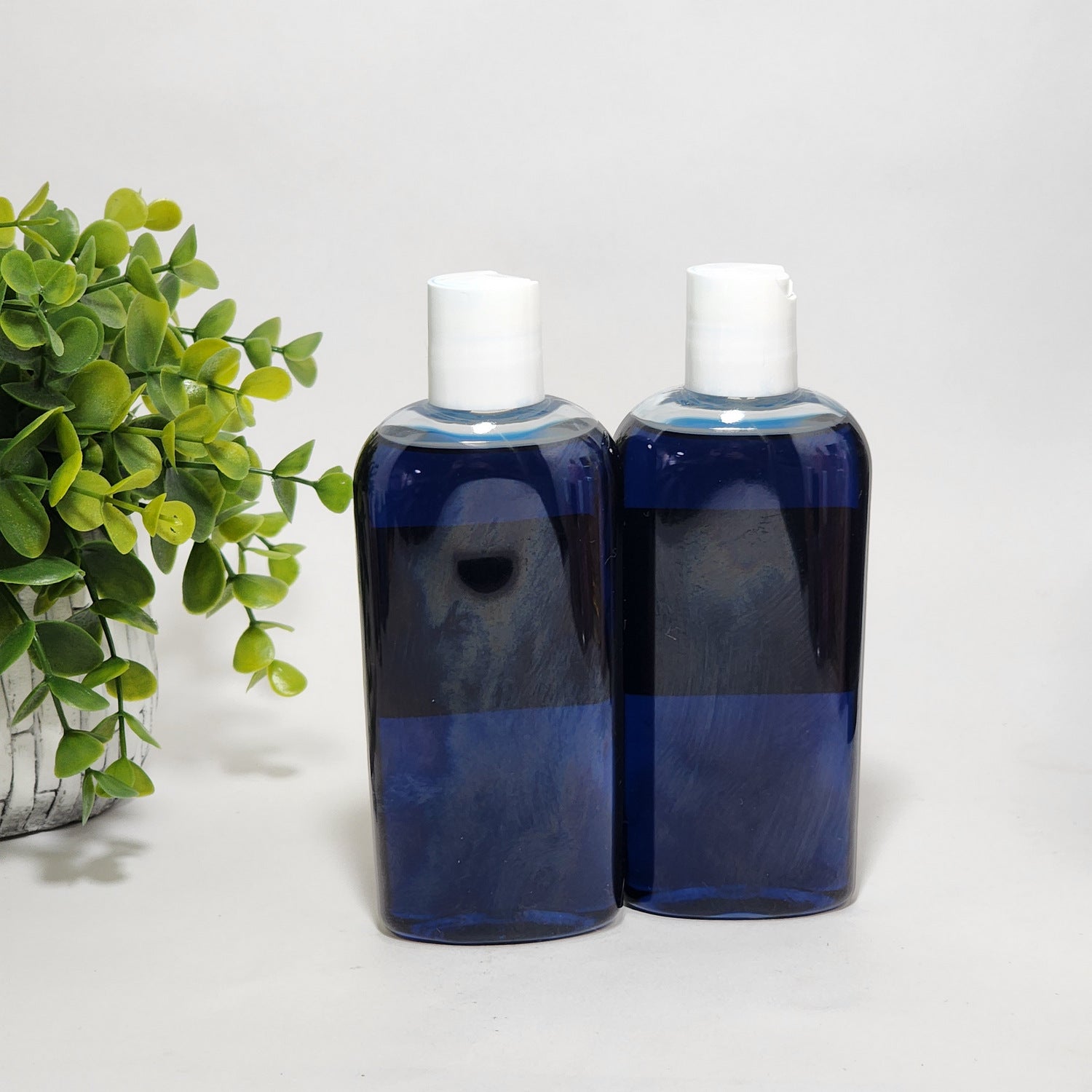 Sol de Oro Liquid Hair Brilliantine Brillantina Para Cabello 4oz Blue - Lot of 2