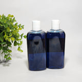 Sol de Oro Liquid Hair Brilliantine Brillantina Para Cabello 4oz Blue - Lot of 2