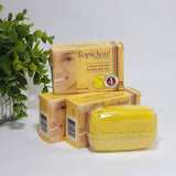 Topiclear Lemon Soap for a Healthy & Fresh Face Skin 3 oz/ 85 g each - 3-Pack