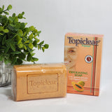 Topiclear Papaya Exfoliating Soap with Apricot Powder Jumbo Size 7 oz / 200 g