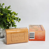 Topiclear Papaya Exfoliating Soap with Apricot Powder Jumbo Size 7 oz / 200 g