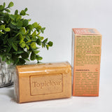 Topiclear Papaya Exfoliating Soap with Apricot Powder Jumbo Size 7 oz / 200 g