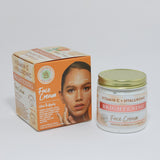 Vitamin C + Hyaluronic Brightening Face & Neck Cream Leaves Skin Radiant 4 oz