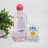 Para mi Bebe Water Roses Cologne 8.3 oz Colonia agua de rosas + Glycerin Soap 4.4 oz