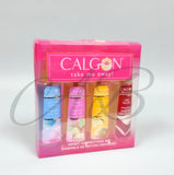 Calgon Sweet Confections Gift Set Marshmallow Cotton Candy Vanilla Red Velvet 2 oz each