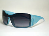 K6419TS teddy bear children sunglasses girls blue frame smoke lens