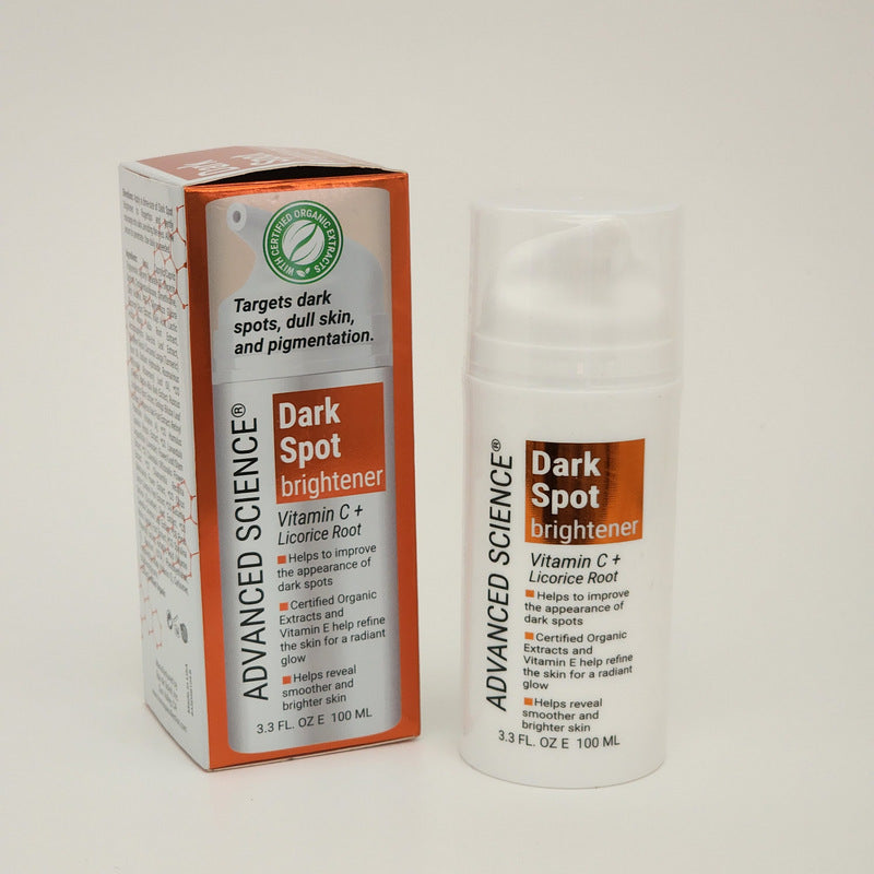 Advanced Science Dark Spot Brightening Vitamin C + Licorice Root 3.3 Fl Oz Pump
