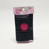 Ponytailers Elastic Hair Tie 60 Pcs Value Pack Medium Hold All Day Wear Hair Ties