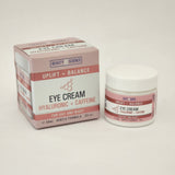 Beauty Science Hyaluronic Acid Eye Cream with Caffeine for Uplift + Balance 2 oz