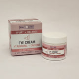 Beauty Science Hyaluronic Acid Eye Cream with Caffeine for Uplift + Balance 2 oz