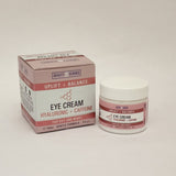 Beauty Science Hyaluronic Acid Eye Cream with Caffeine for Uplift + Balance 2 oz