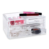Clearly Chic Deluxe 4-Drawer Cosmetic Organizer