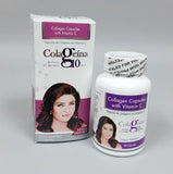 Colageina 10 Collagen Capsules Vitamin C 60 Capsules Anti-aging Colageno 2 Pack