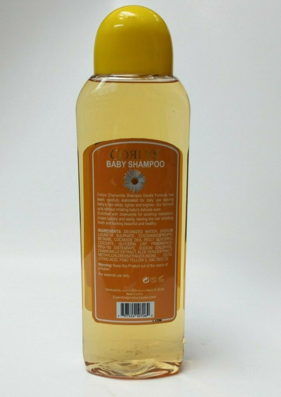 Corlys Shampoo Chamomile Manzanilla 25.3 oz & Corlys Violetas Cologne 8 oz Set