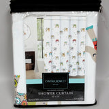 Cynthia Rowley Decorated Elephant Shower Curtain 72"x72"