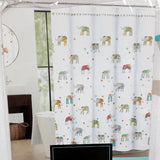 Cynthia Rowley Decorated Elephant Shower Curtain 72"x72"