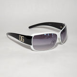 Fashion Sunglasses Black and white Frame Gradient Lens DG7119